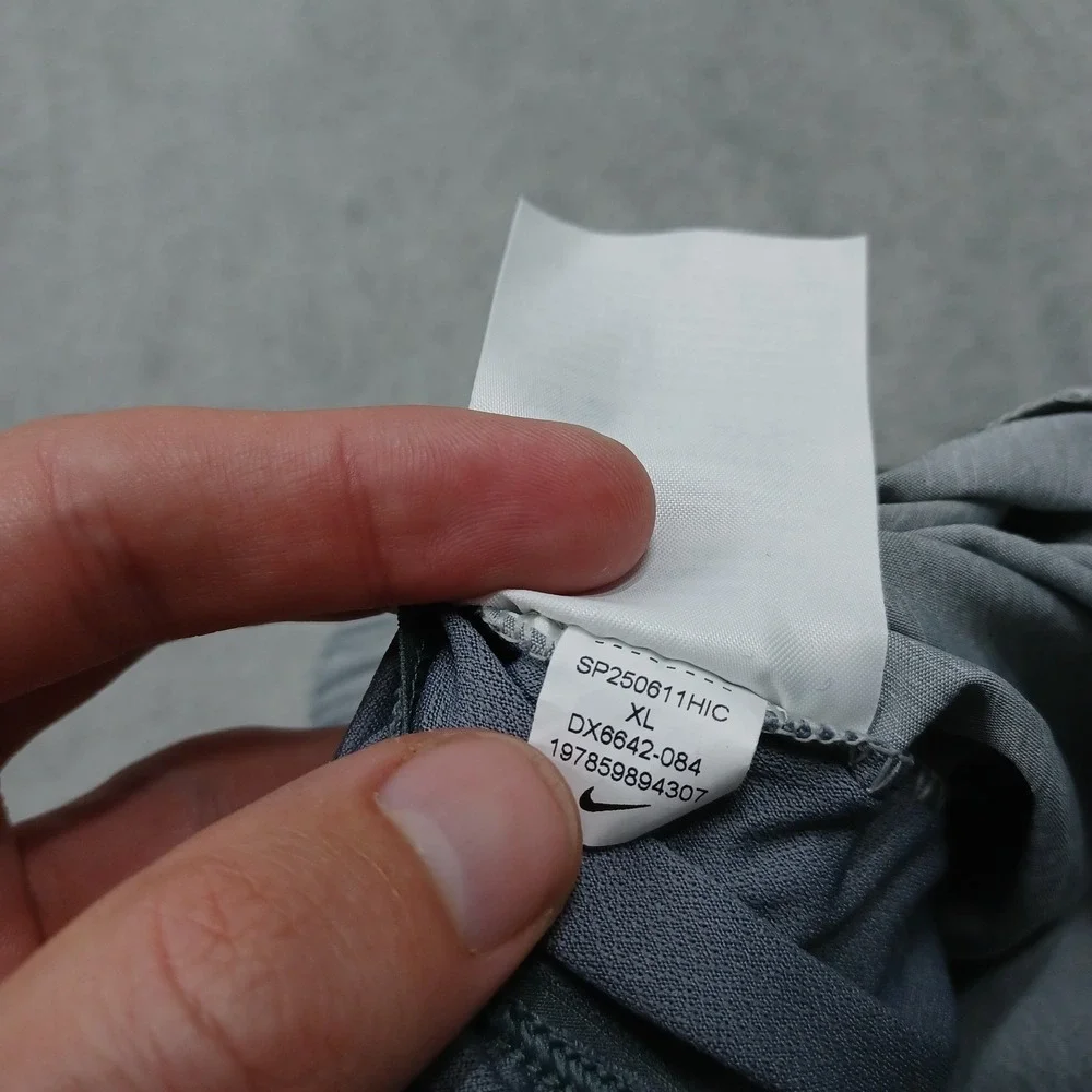 Nike Shorts Womens XL Gray Activewear Running Dri Fit High Rise